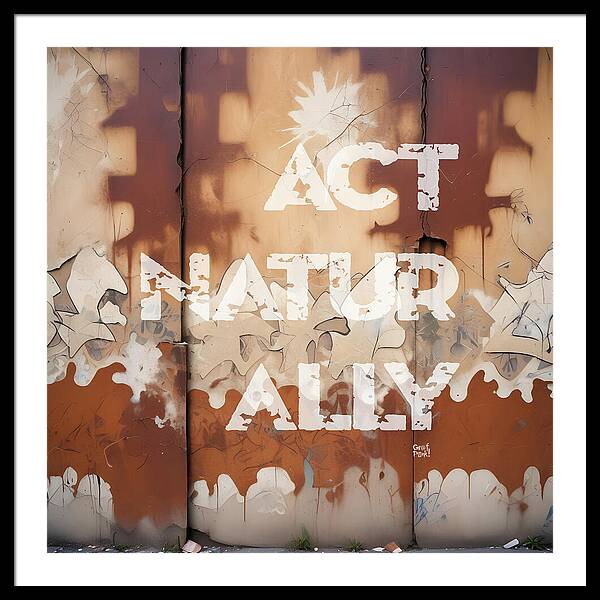 Act Naturally - Framed Print