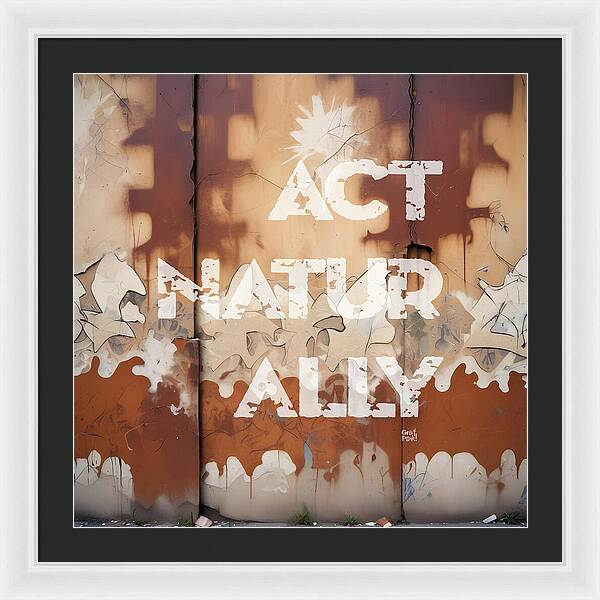 Act Naturally - Framed Print