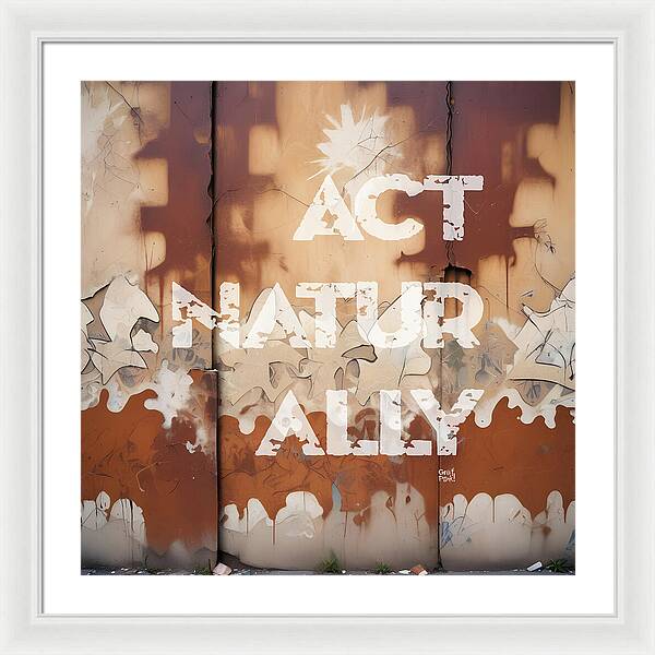 Act Naturally - Framed Print