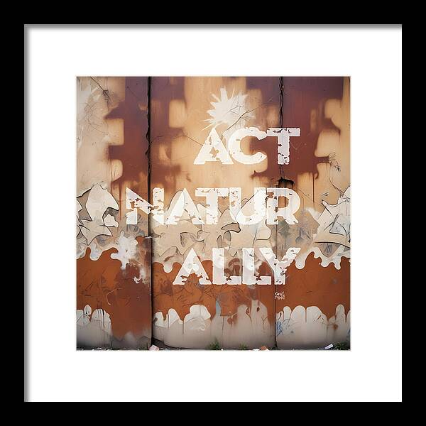 Act Naturally - Framed Print