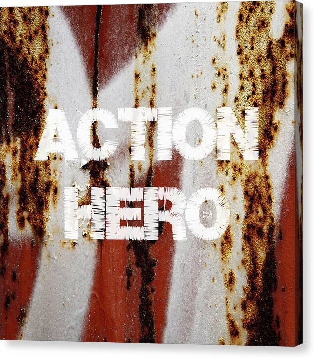 Action Hero - Canvas Print