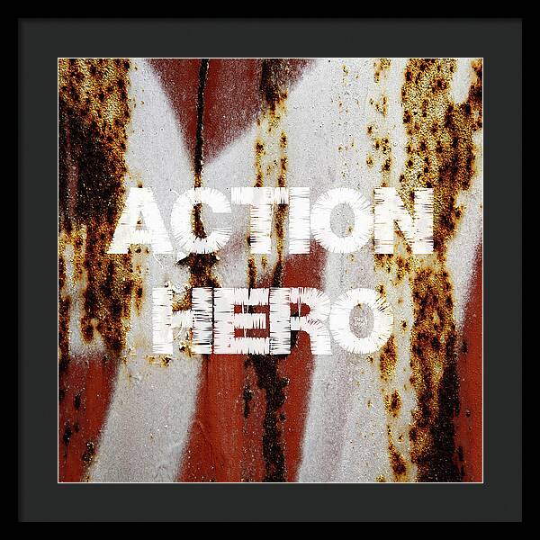 Action Hero - Framed Print