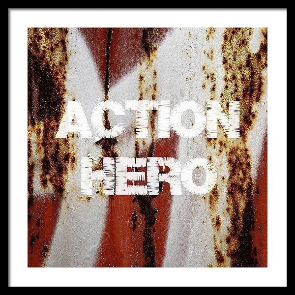 Action Hero - Framed Print