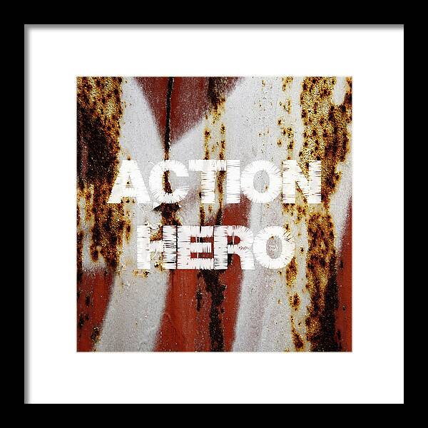 Action Hero - Framed Print