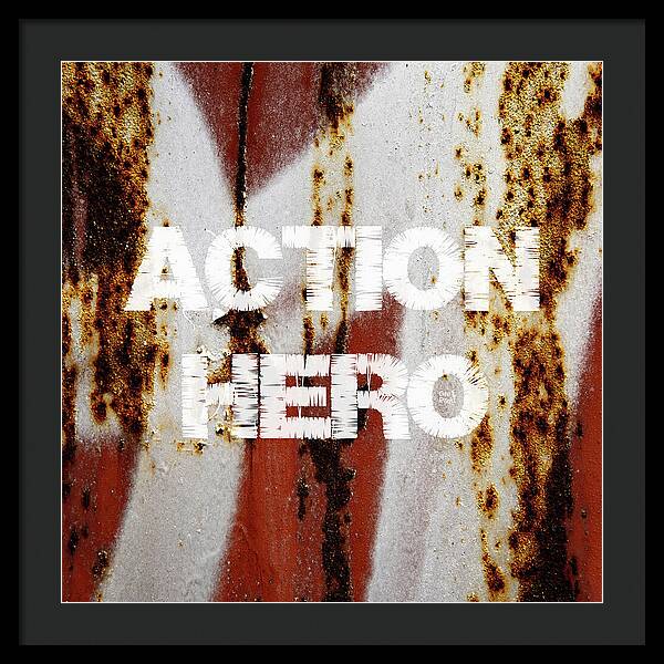 Action Hero - Framed Print