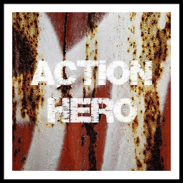 Action Hero - Framed Print