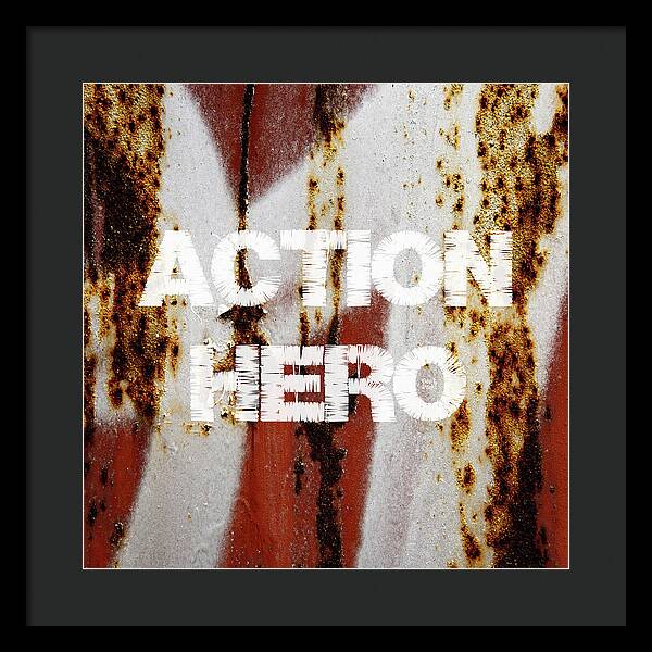 Action Hero - Framed Print