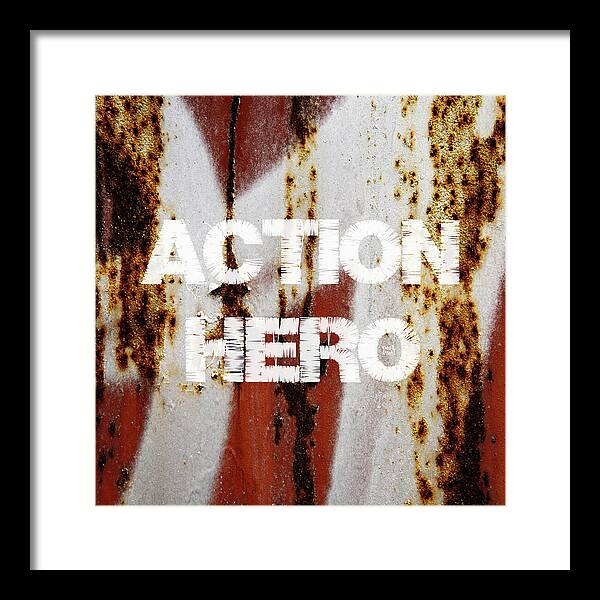 Action Hero - Framed Print