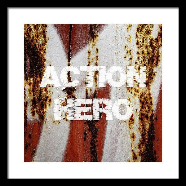 Action Hero - Framed Print