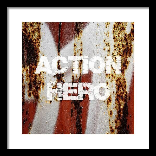 Action Hero - Framed Print