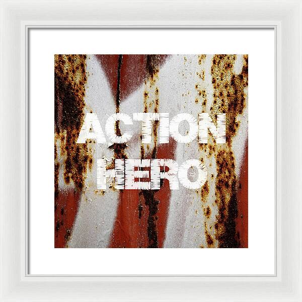 Action Hero - Framed Print