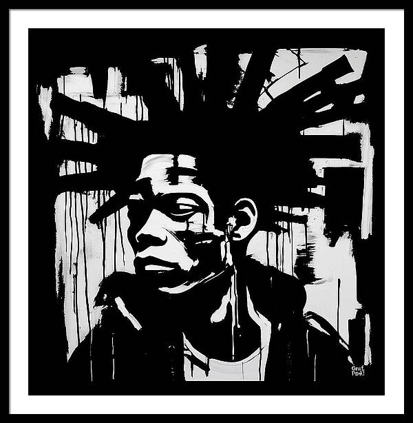 Basquiat - Framed Print