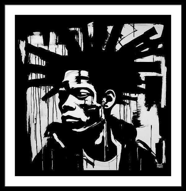 Basquiat - Framed Print