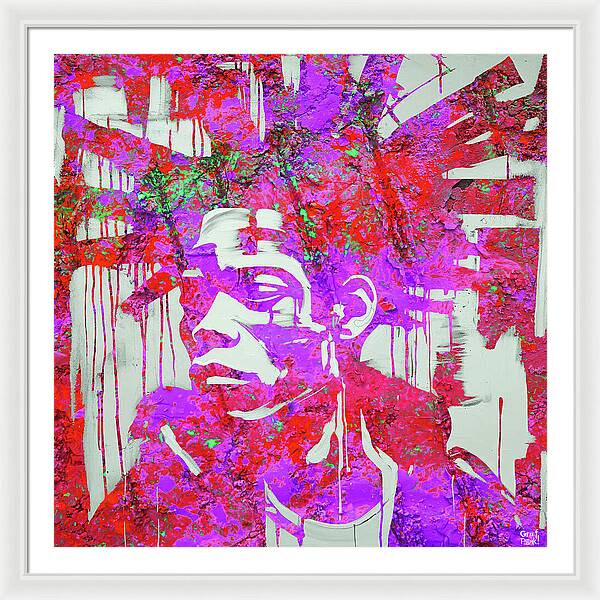 Basquiat Groove - Framed Print