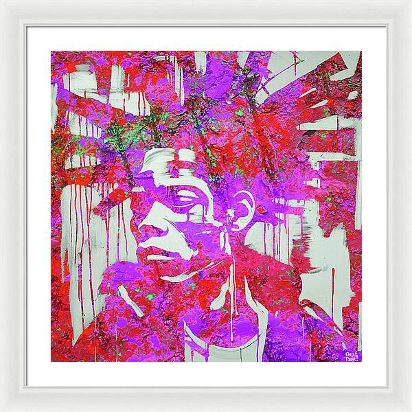 Basquiat Groove - Framed Print