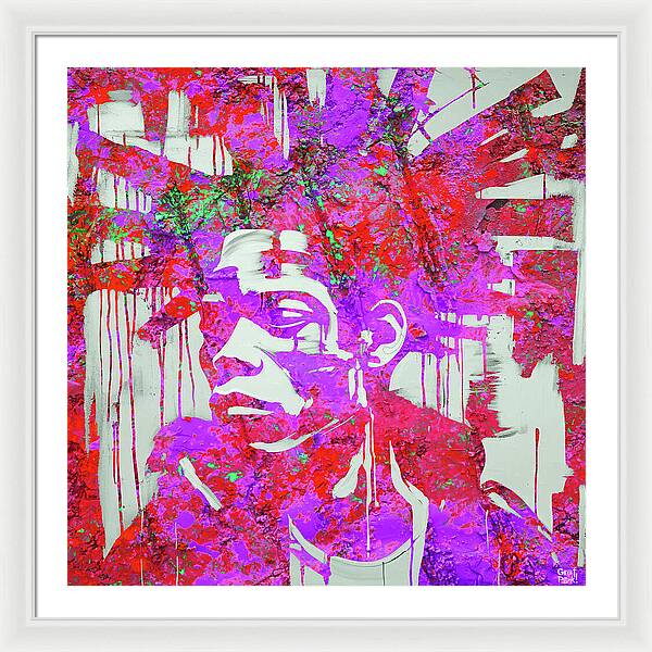 Basquiat Groove - Framed Print