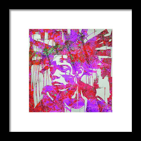 Basquiat Groove - Framed Print