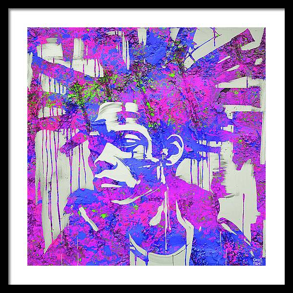 Basquiat Mood - Framed Print