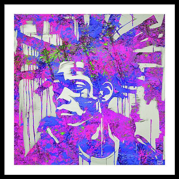 Basquiat Mood - Framed Print