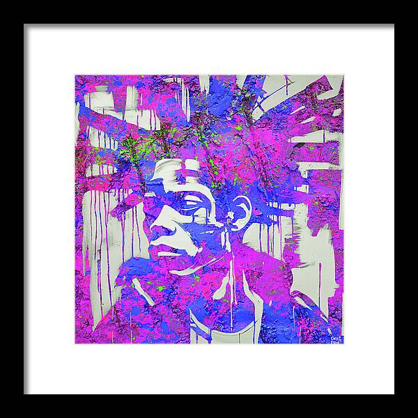 Basquiat Mood - Framed Print