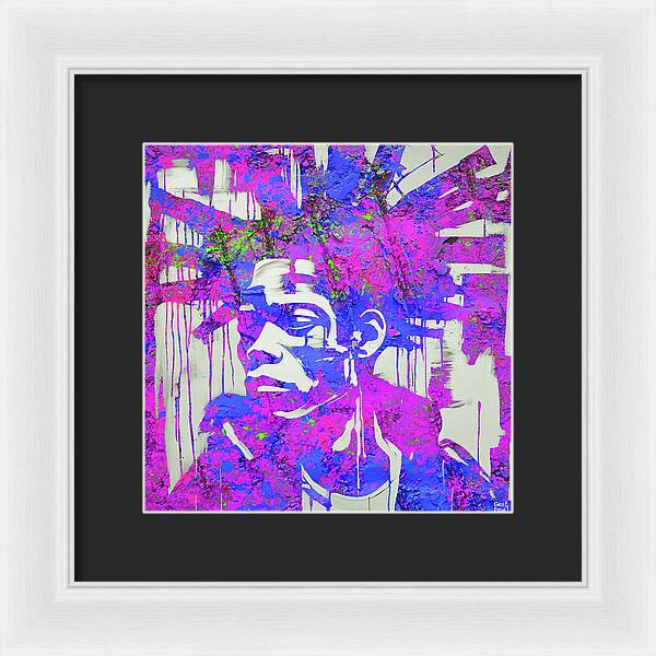 Basquiat Mood - Framed Print