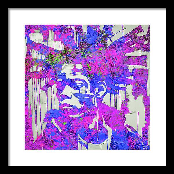 Basquiat Mood - Framed Print