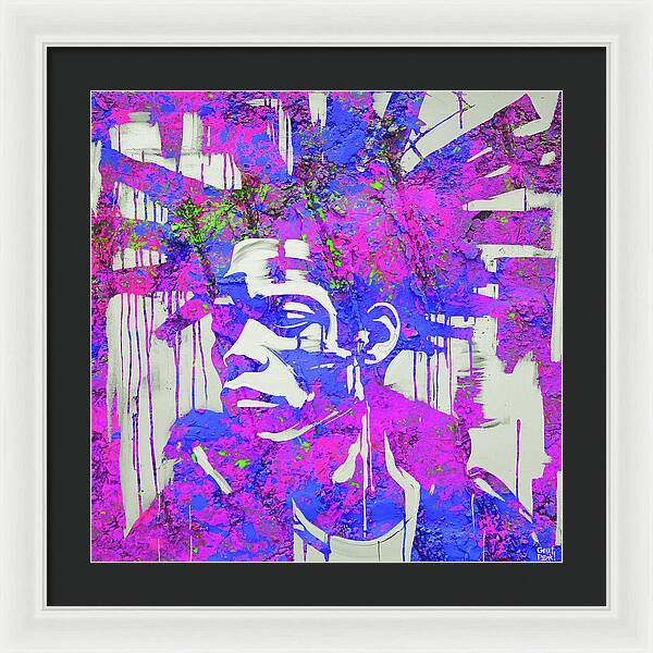 Basquiat Mood - Framed Print