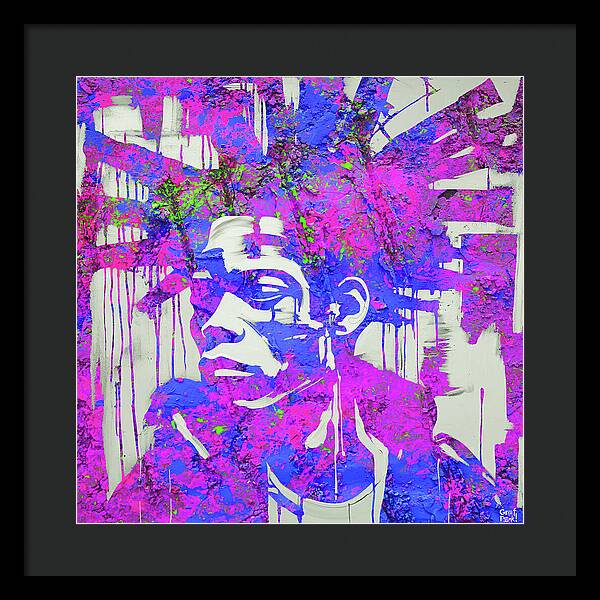 Basquiat Mood - Framed Print