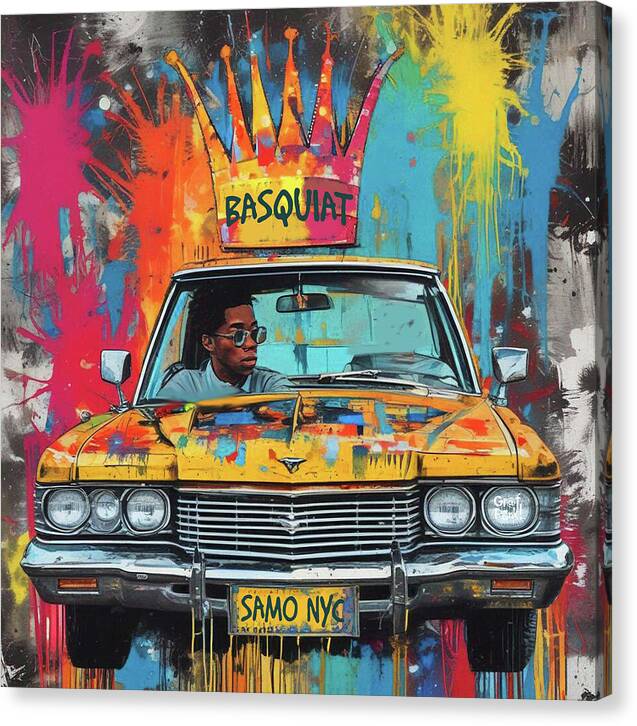 Basquiat - Samo Nyc - Canvas Print