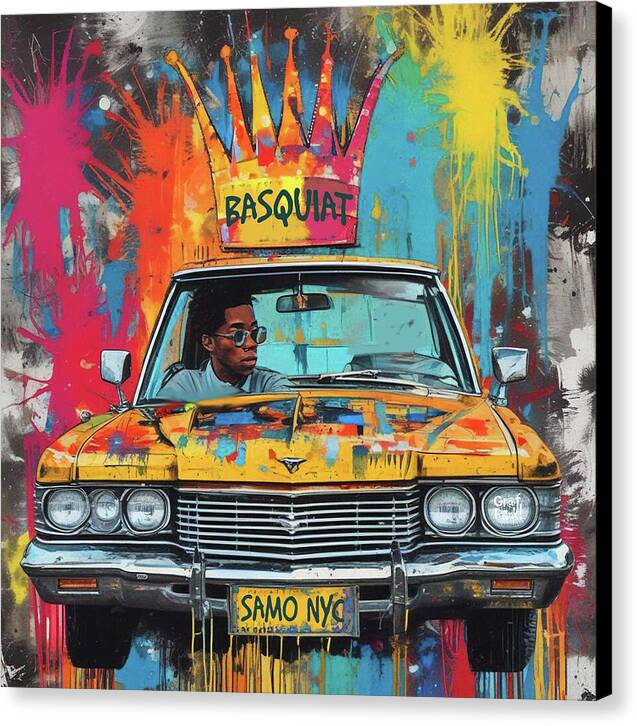 Basquiat - Samo Nyc - Canvas Print