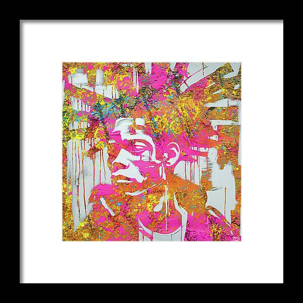 Basquiat Sunshine - Framed Print