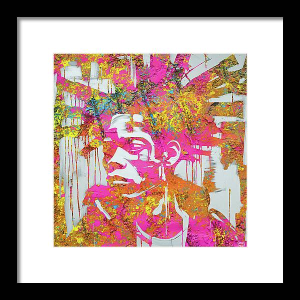 Basquiat Sunshine - Framed Print