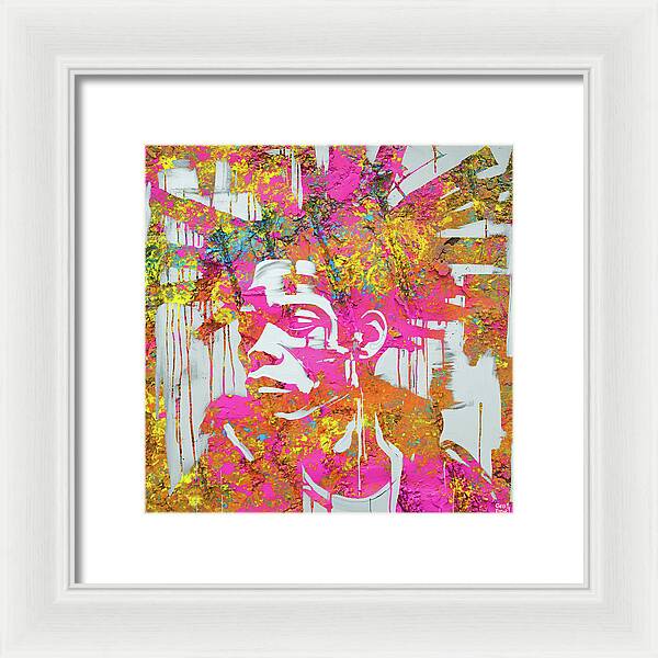 Basquiat Sunshine - Framed Print