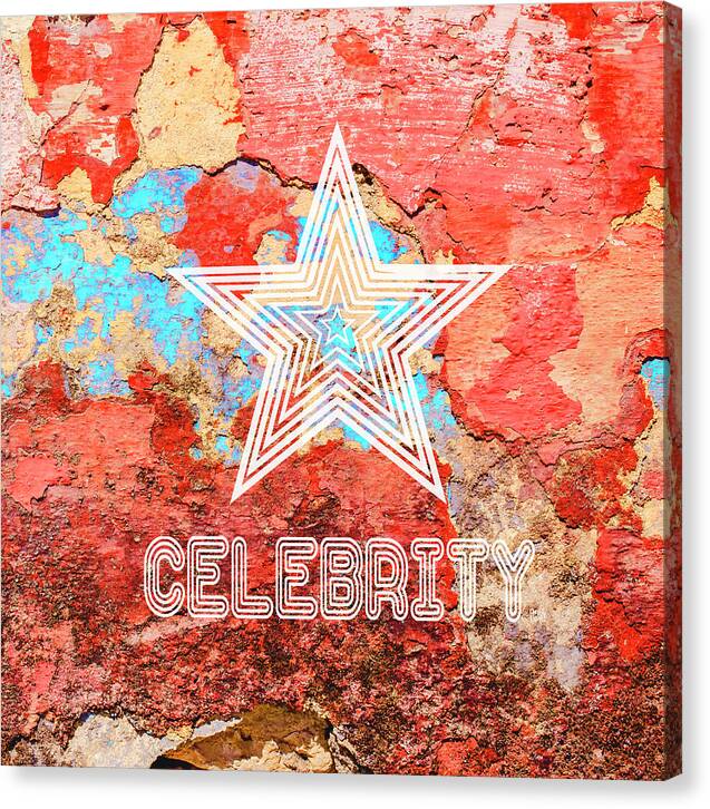 Celebrity Star - Canvas Print