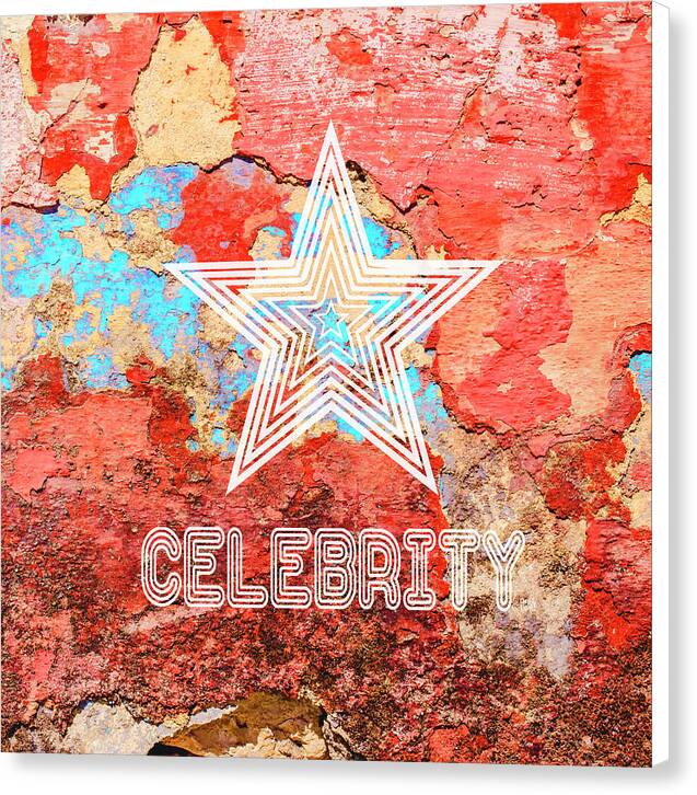 Celebrity Star - Canvas Print