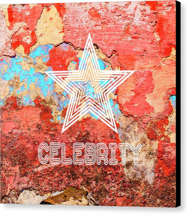 Celebrity Star - Canvas Print