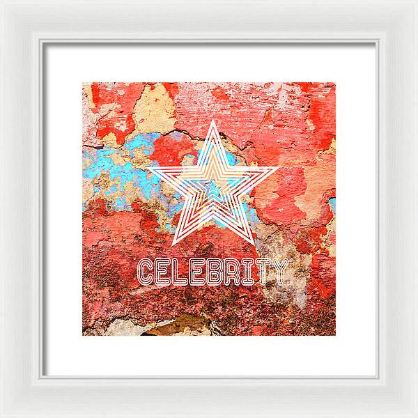 Celebrity Star - Framed Print