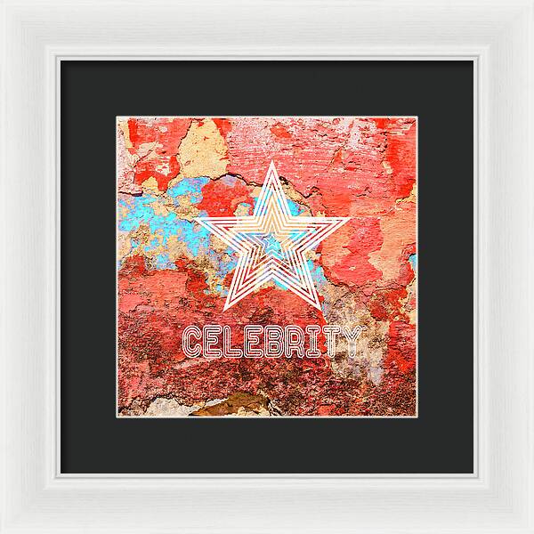 Celebrity Star - Framed Print