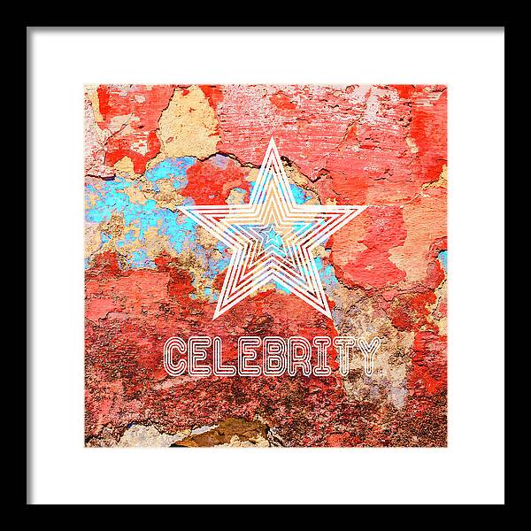 Celebrity Star - Framed Print