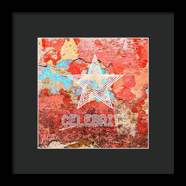 Celebrity Star - Framed Print