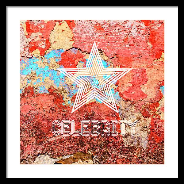 Celebrity Star - Framed Print