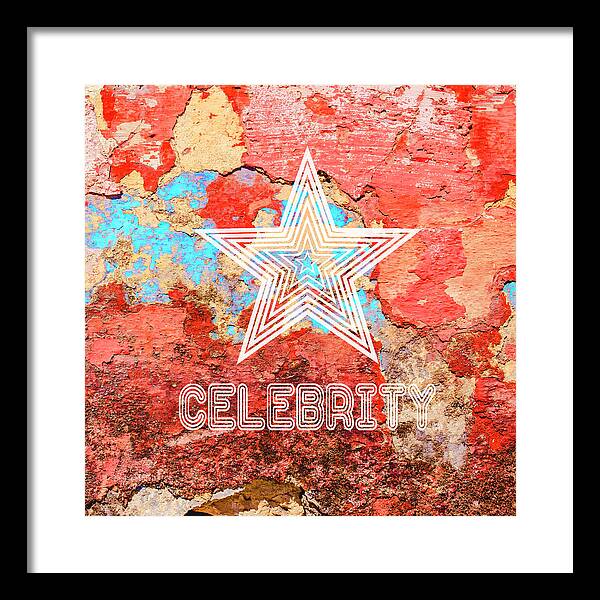 Celebrity Star - Framed Print