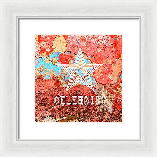 Celebrity Star - Framed Print