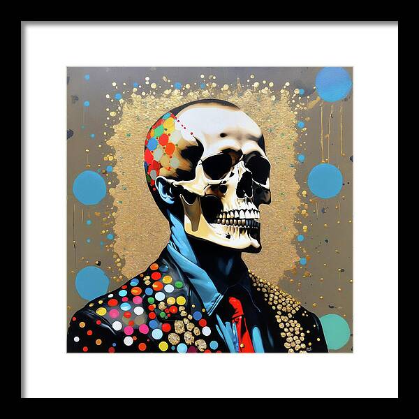 Damien Hirst - Framed Print