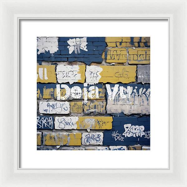 Deja Vu - Framed Print