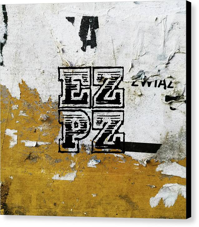 E Z P Z - Canvas Print