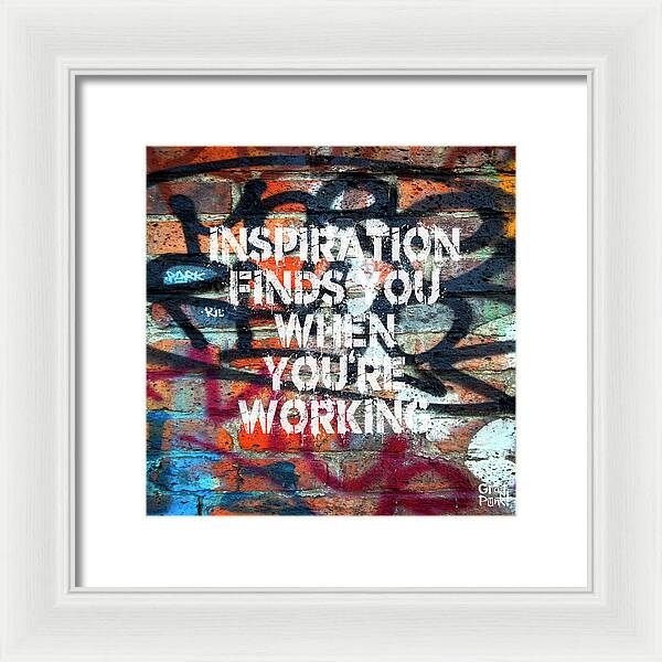 Graffiti - Framed Print