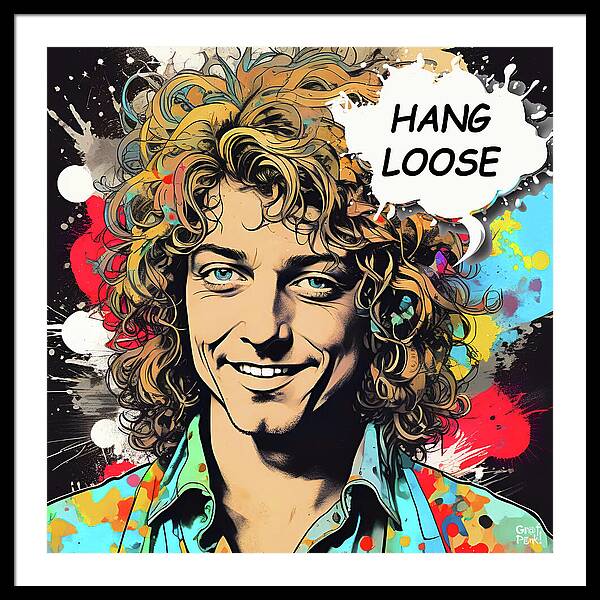 Hang Loose - Framed Print