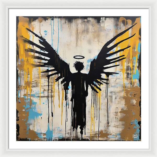 I Believe I Can Fly - Framed Print