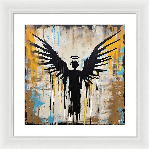 I Believe I Can Fly - Framed Print